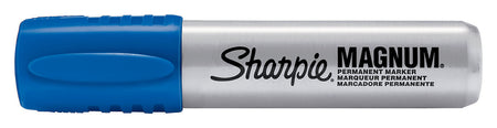 Sharpie Magnum Permanent Marker, XL Chisel Tip, Blue