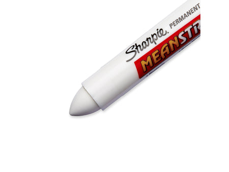 Sharpie Mean Streak Permanent Marker, Bullet Tip, White