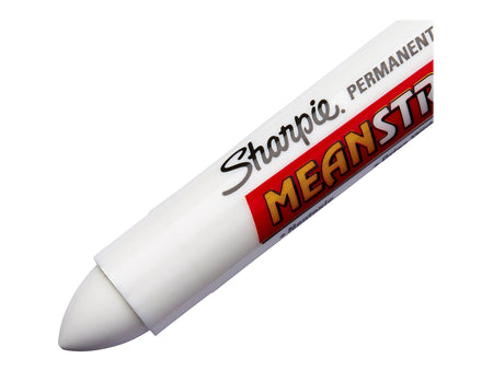 Sharpie Mean Streak Permanent Marker, Bullet Tip, White