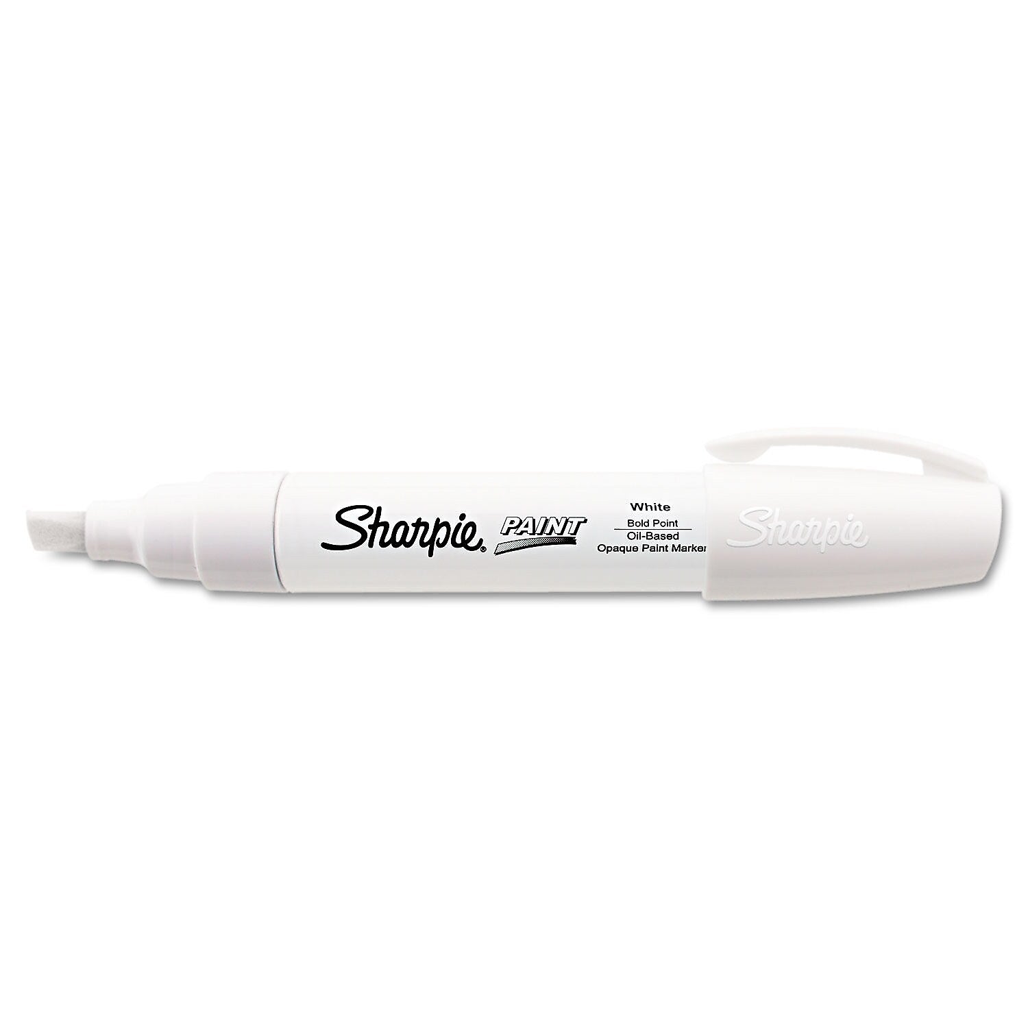 Sharpie Oil-Based Paint Marker, Bold Tip, White