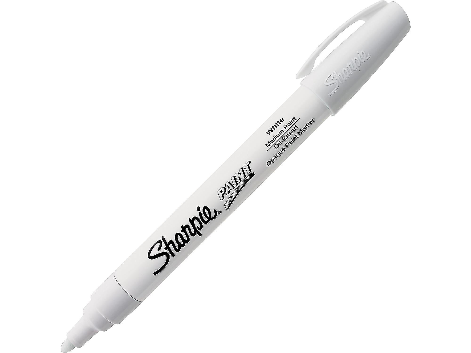 Sharpie Oil-Based Paint Marker, Medium Tip, White