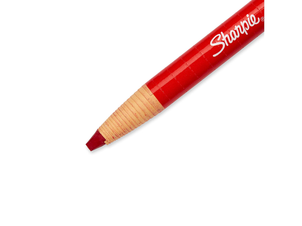 Sharpie Peel-Off China Marker, Red, Dozen