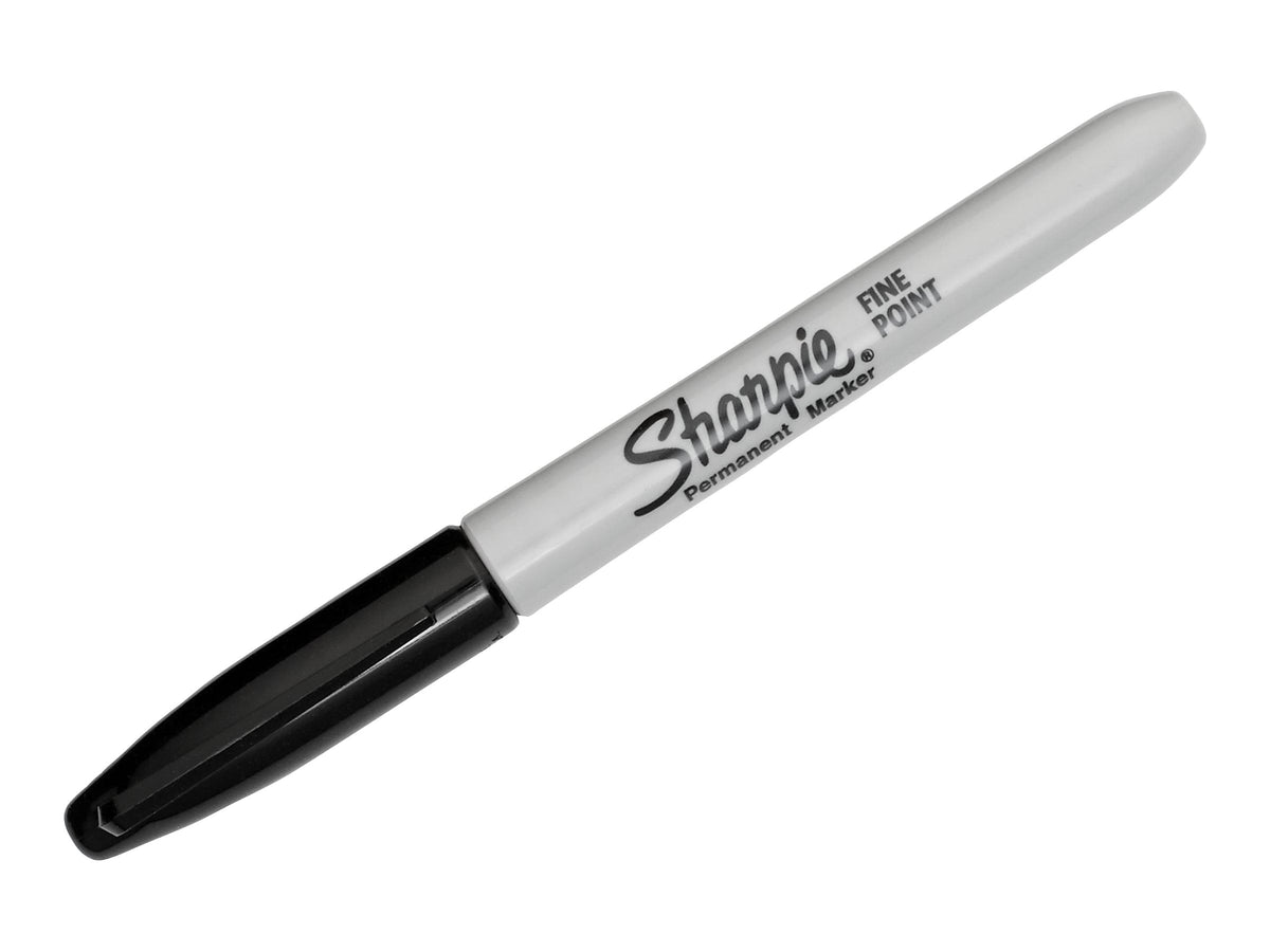 Sharpie Permanent Marker, Fine Tip, Black