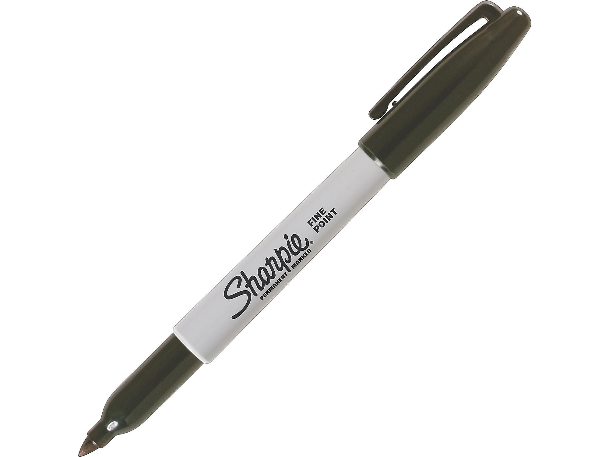 Sharpie Permanent Marker, Fine Tip, Black