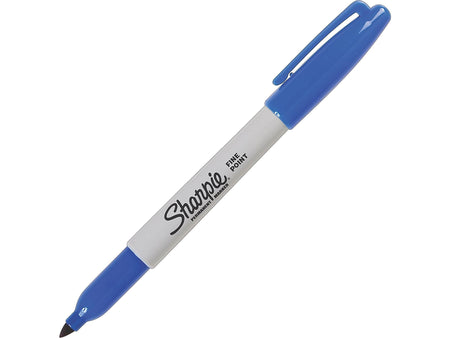 Sharpie Permanent Marker, Fine Tip, Blue