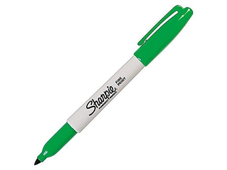 Sharpie Permanent Marker, Fine Tip, Green