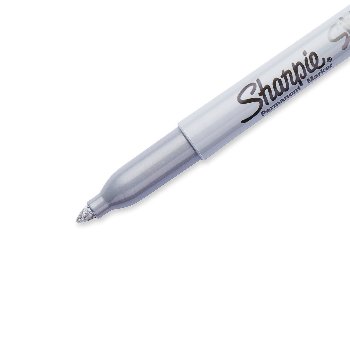 Sharpie Permanent Marker, Fine Tip, Metallic Silver, 36/Pack