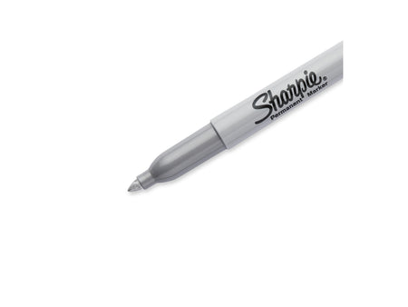 Sharpie Permanent Marker, Fine Tip, Metallic Silver, 36/Pack