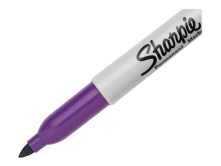 Sharpie Permanent Marker, Fine Tip, Purple