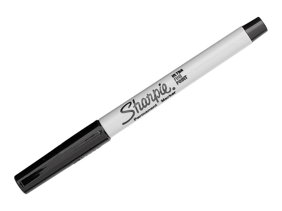 Sharpie Permanent Marker, Ultra Fine Point, Black