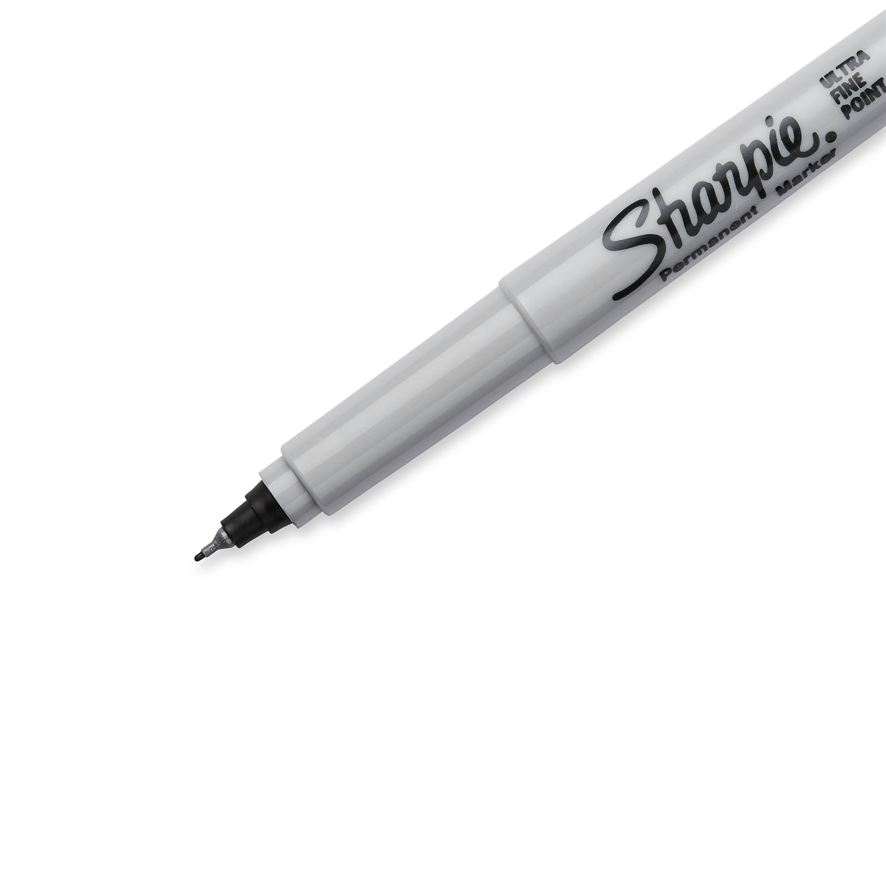 Sharpie Permanent Marker, Ultra Fine Tip, Black, Dozen