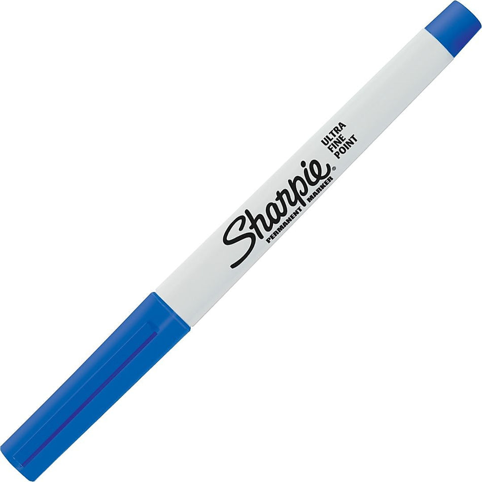 Sharpie Permanent Marker, Ultra Fine Tip, Blue