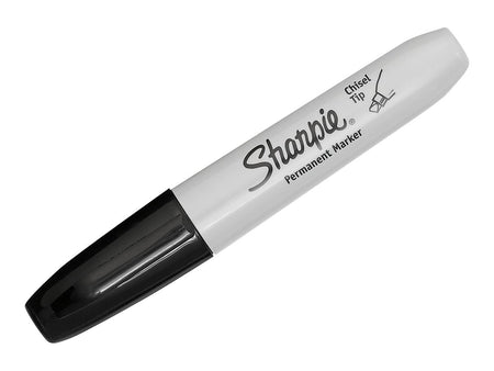 Sharpie Permanent Markers, Chisel Tip, Black, 36/Pack