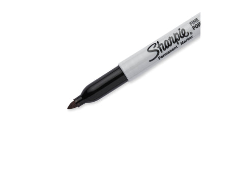 Sharpie Permanent Markers, Fine Point, Black, 36/Pack