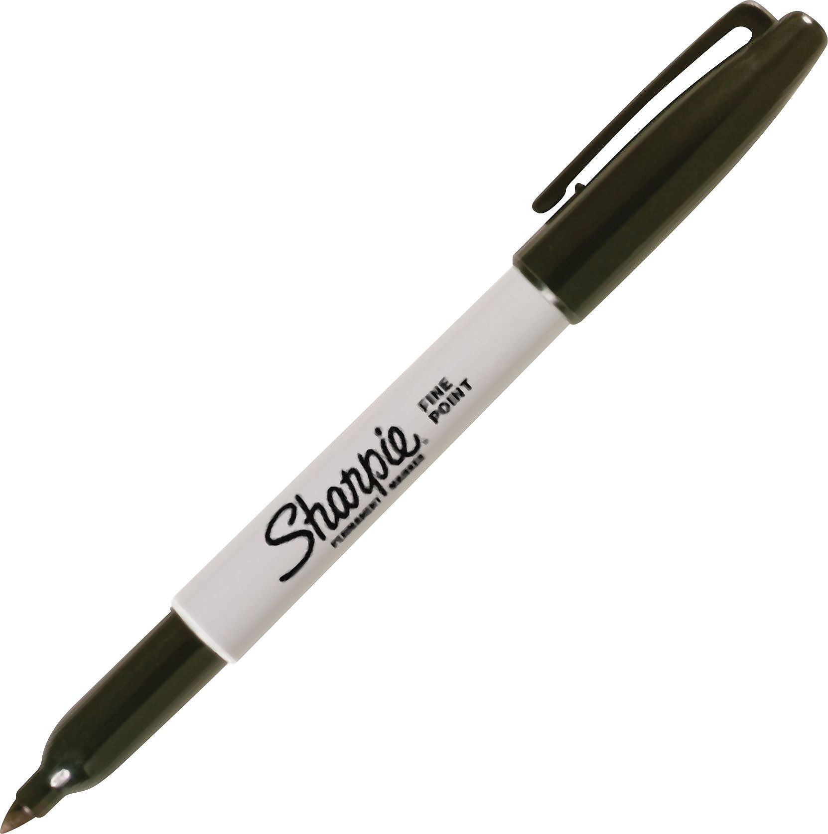 Sharpie® Permanent Markers, Fine Tip, Black