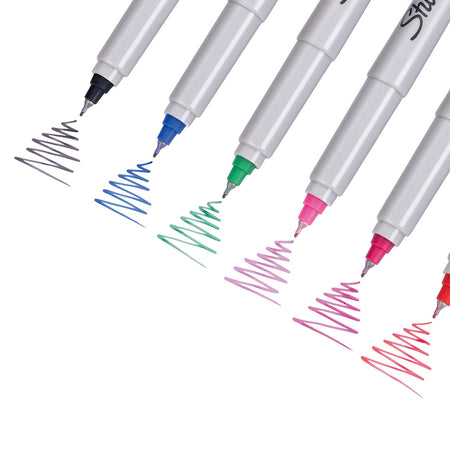 Sharpie Permanent Markers, Ultra Fine Tip, Assorted, 12/Pack