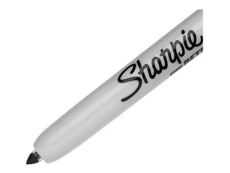 Sharpie Retractable Permanent Markers, Fine Tip, Black, 2/Pack