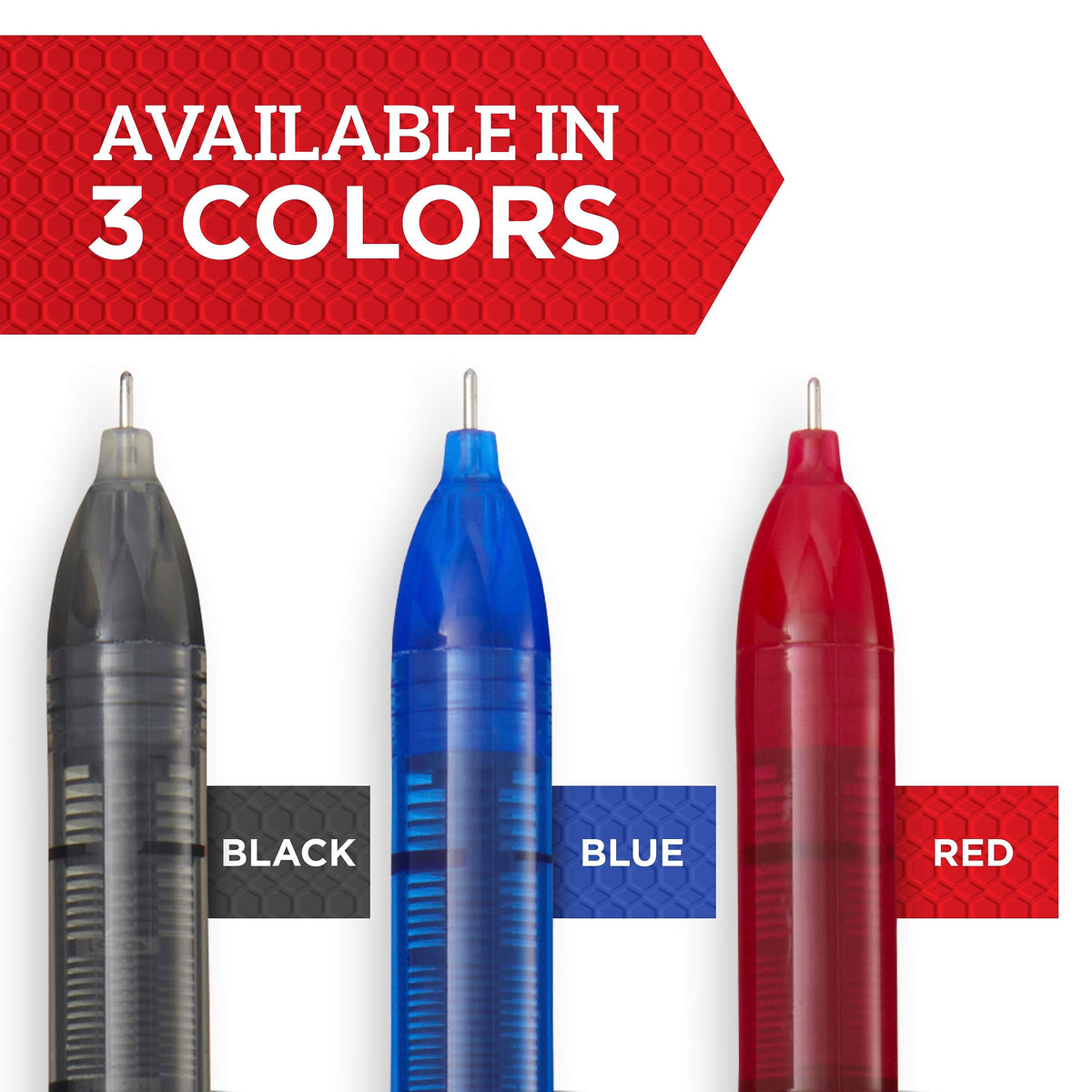 Sharpie Rollerball Pen, Needle Point Precision Pen, Red Ink, Dozen