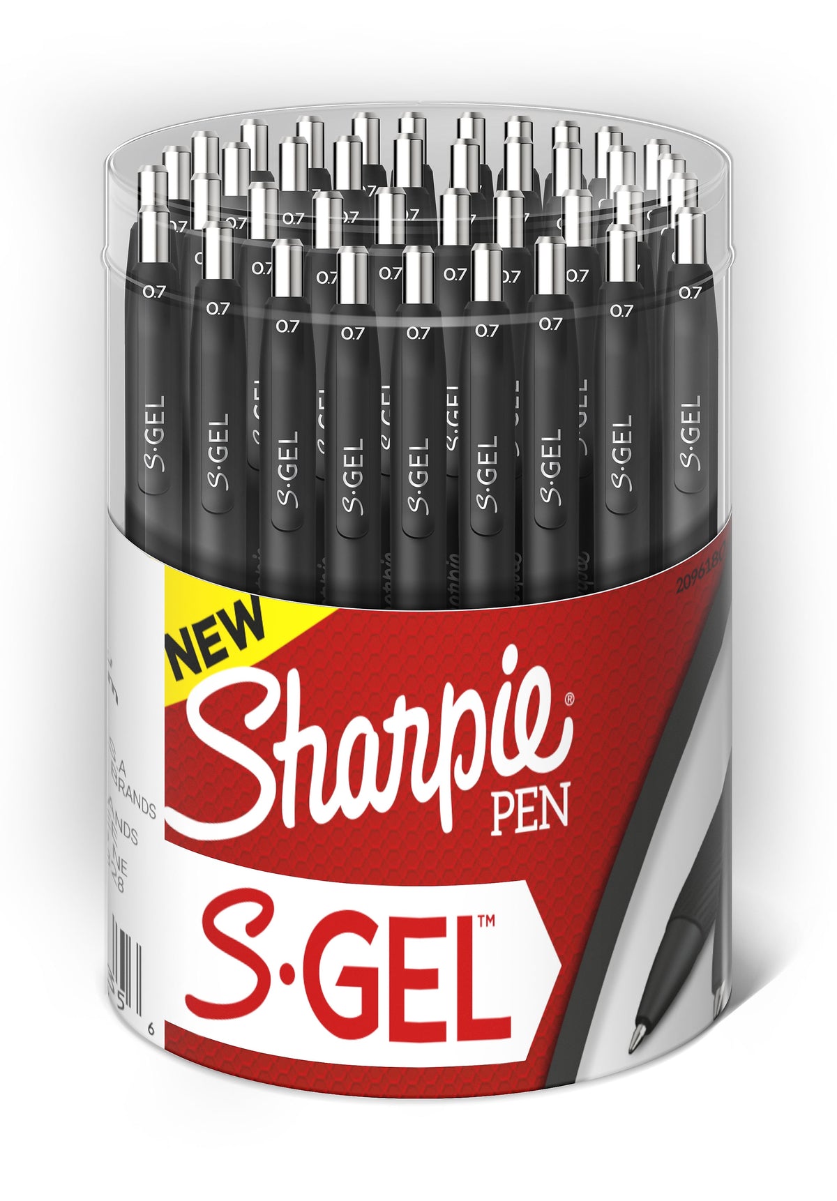 Sharpie S-Gel Retractable Gel Pen, Medium Point, Black Ink, 36/Pack