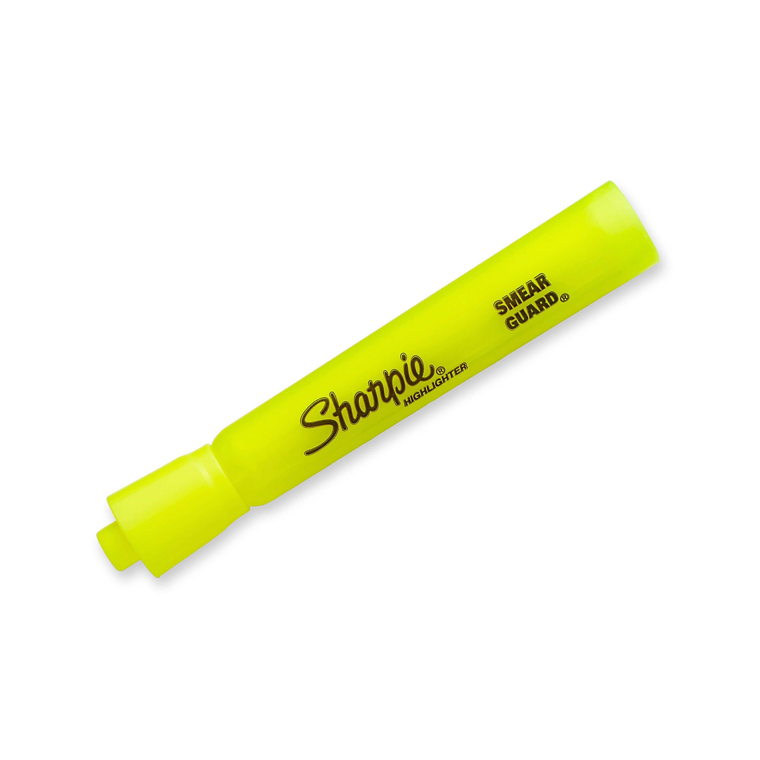 Sharpie Tank Highlighter, Chisel Tip, Assorted, 5/Pack