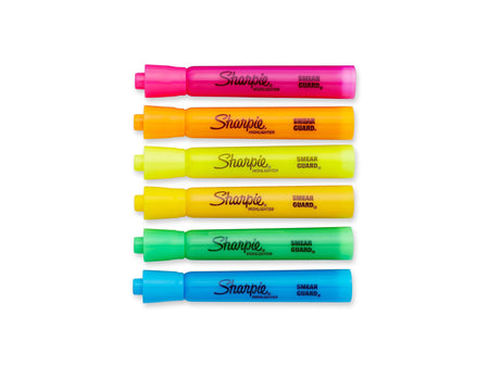 Sharpie Tank Highlighter, Chisel Tip, Assorted, Dozen