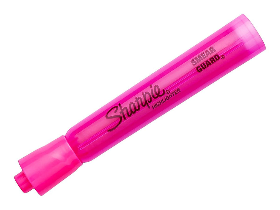 Sharpie Tank Highlighter, Chisel Tip, Fluorescent Pink