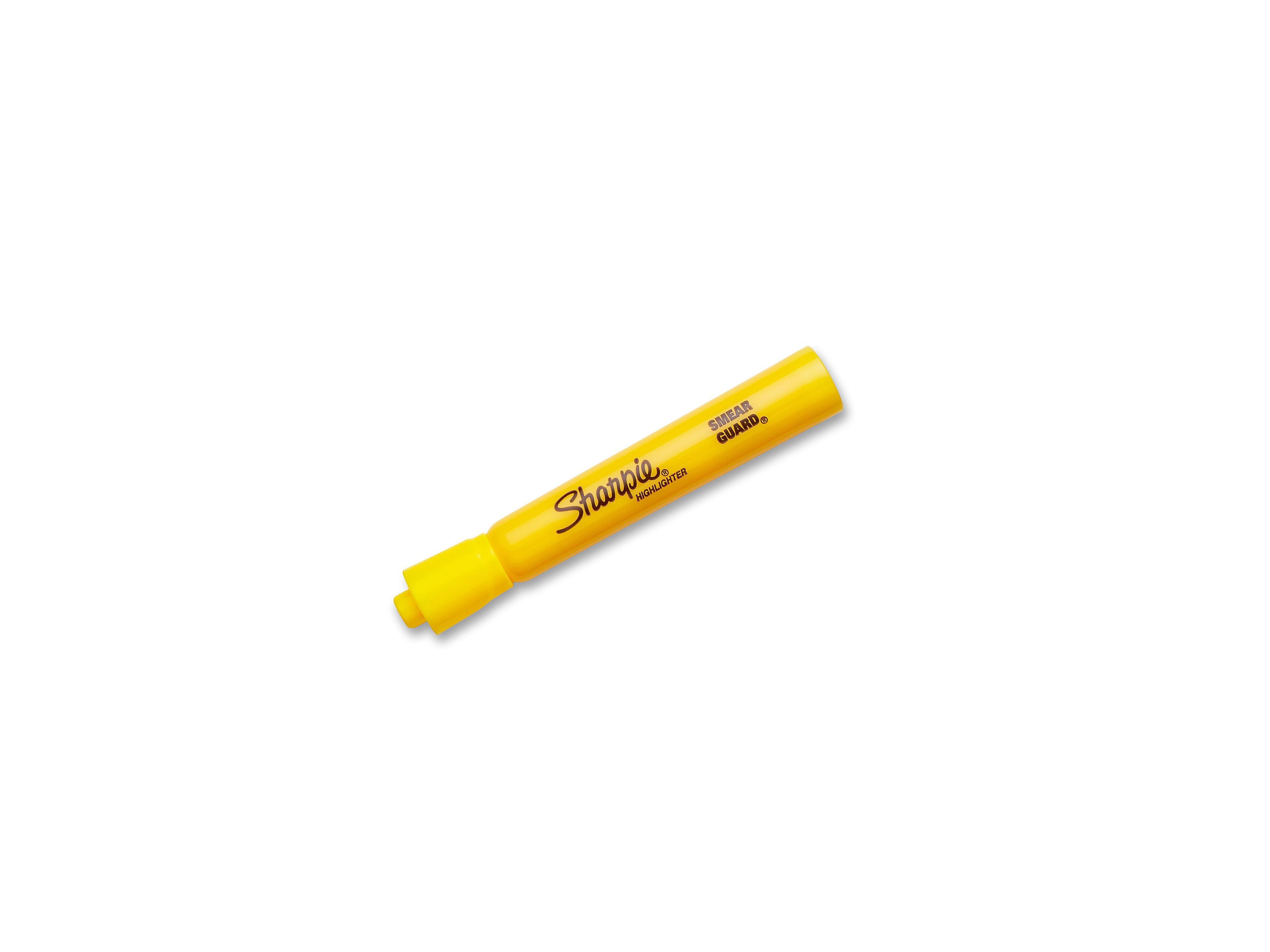 Sharpie Tank Highlighter, Chisel Tip, Yellow