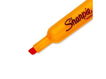 Sharpie Tank Highlighters, Chisel Tip, Orange, Dozen