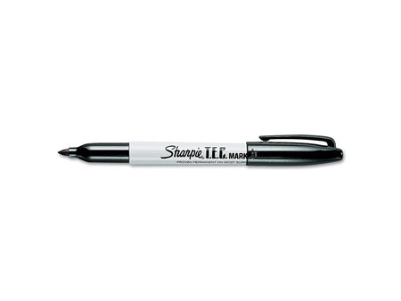 Sharpie T.E.C. Permanent Marker, Fine Tip, Black