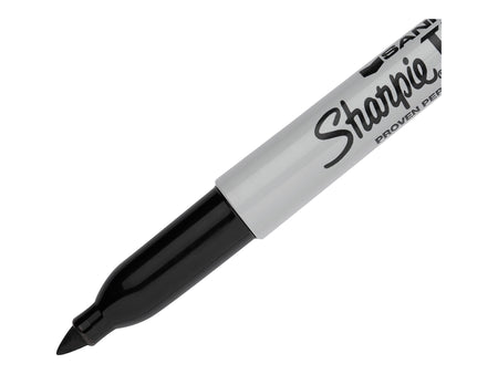 Sharpie T.E.C. Permanent Marker, Fine Tip, Black