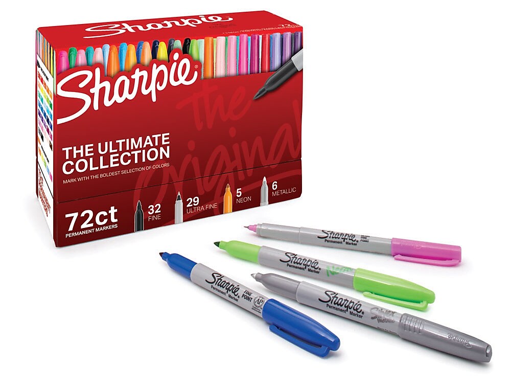 Sharpie The Ultimate Collection Permanent Markers, Assorted Tips, Asso ...