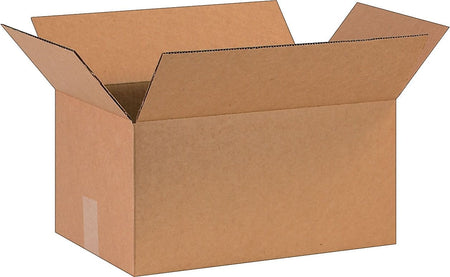 SI Products 16" x 10" x 8" Shipping Boxes, 32 ECT, Brown, 25/Bundle