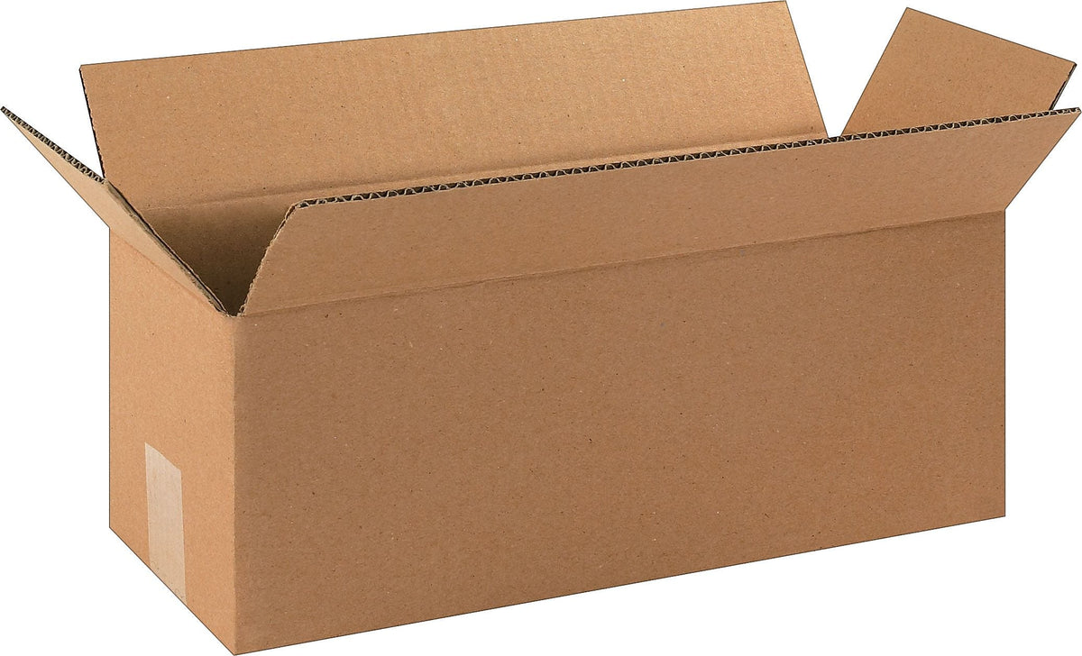 SI Products 16" x 6" x 6" Shipping Boxes, 32 ECT, Brown, 25/Bundle