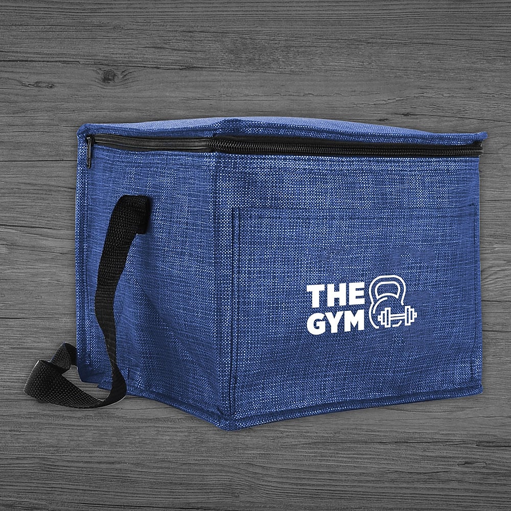Silver-Tone Cooler Bag, Qty 50