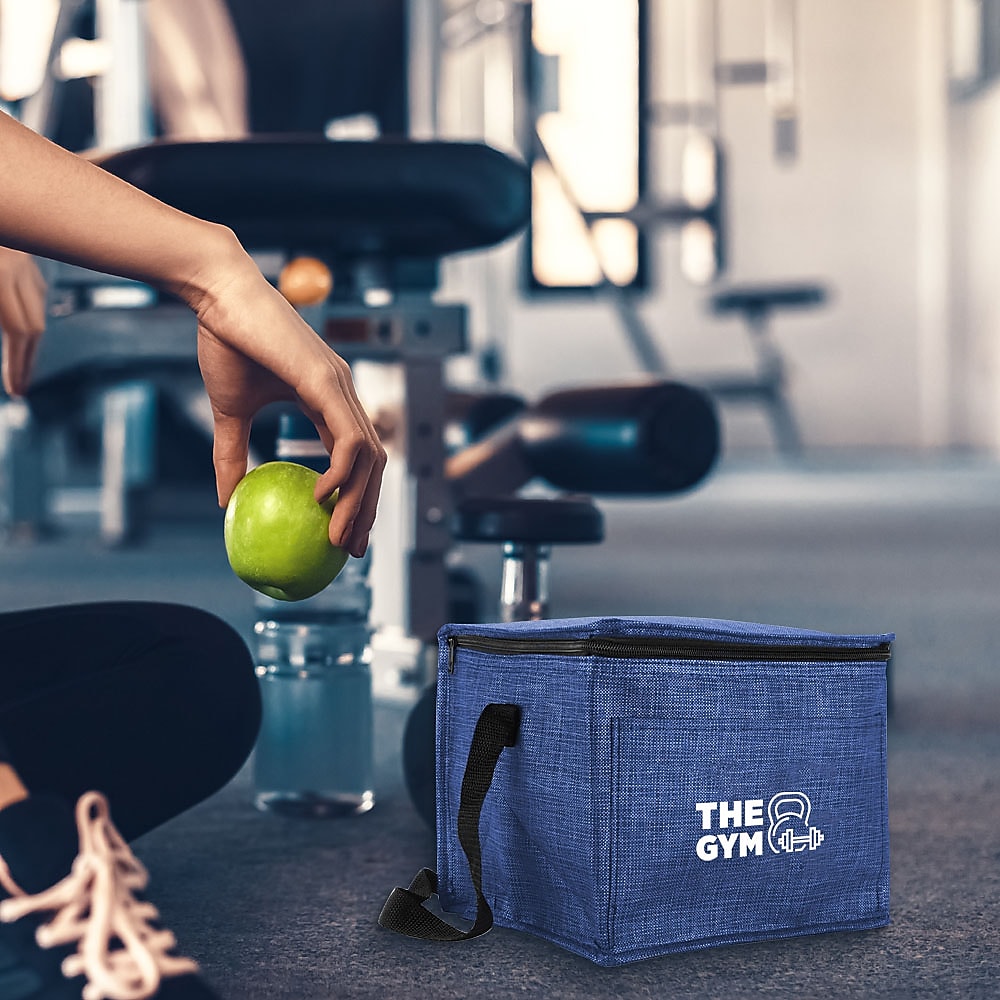 Silver-Tone Cooler Bag, Qty 50