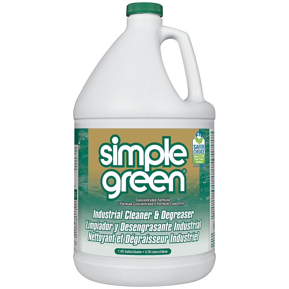 Simple Green Industrial Cleaner and Degreaser, 128 Oz.