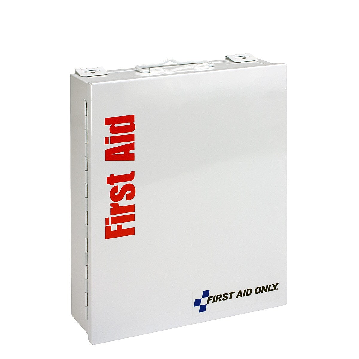 SmartCompliance First Aid Only Office Cabinet, ANSI Class A/ANSI 2021, 25 People, 94 Pieces, White