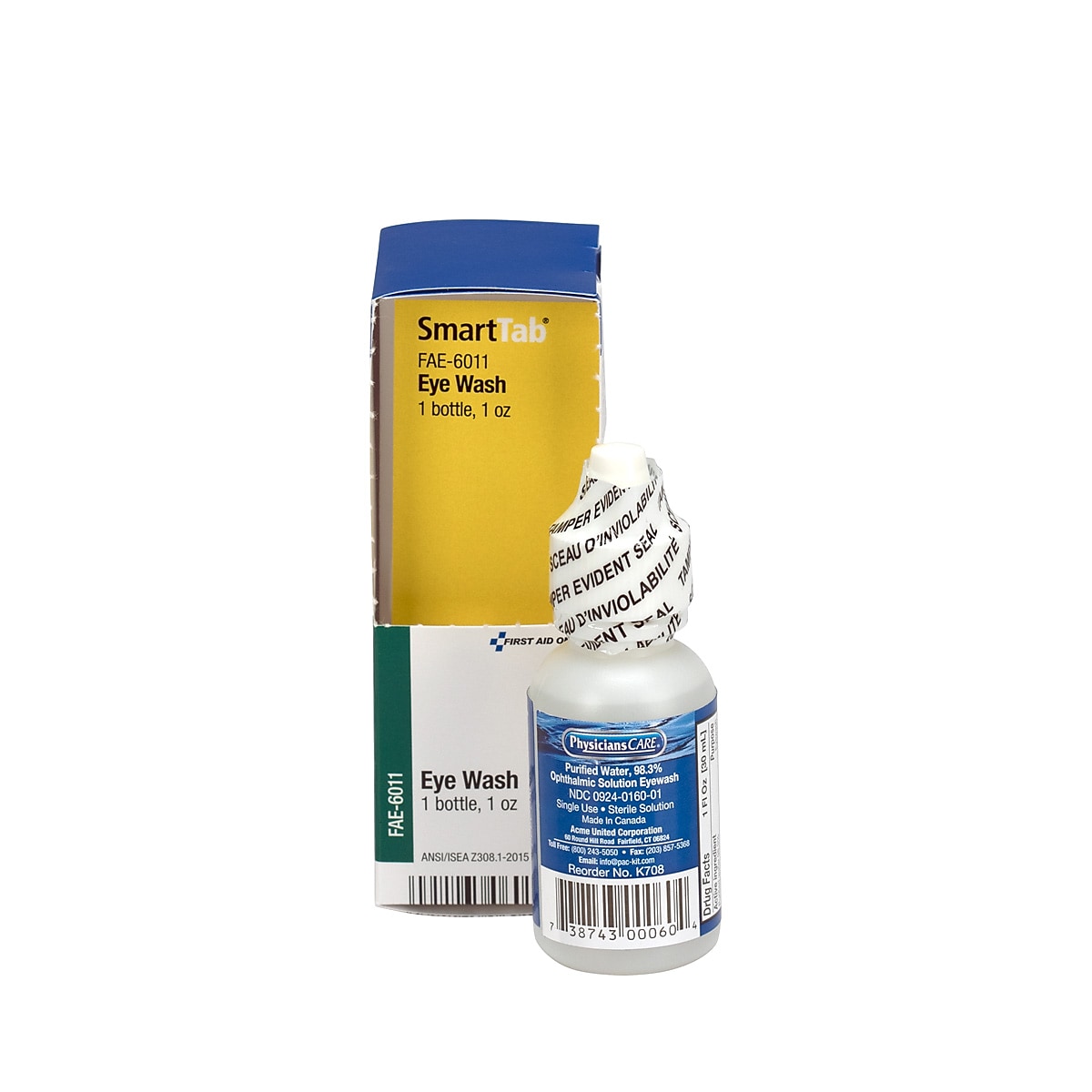 SmartCompliance PhysiciansCare Eye Wash, 1 oz.