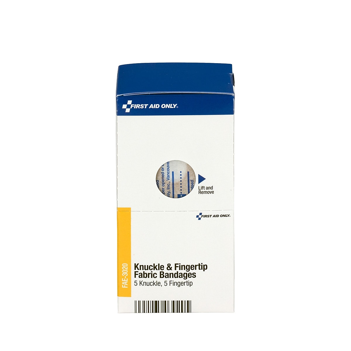 SmartCompliance Refill, Knuckle & Fingertip Fabric Adhesive Bandages, 10/Box