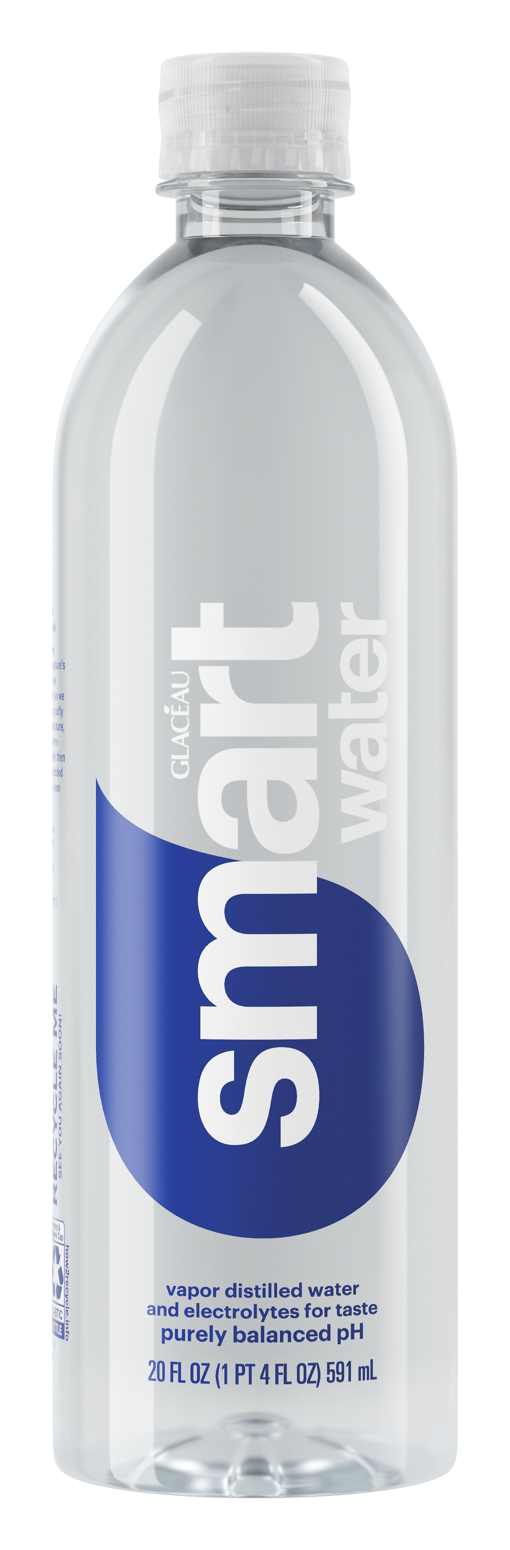 Smartwater Distilled Water, 20 oz., 24/Carton