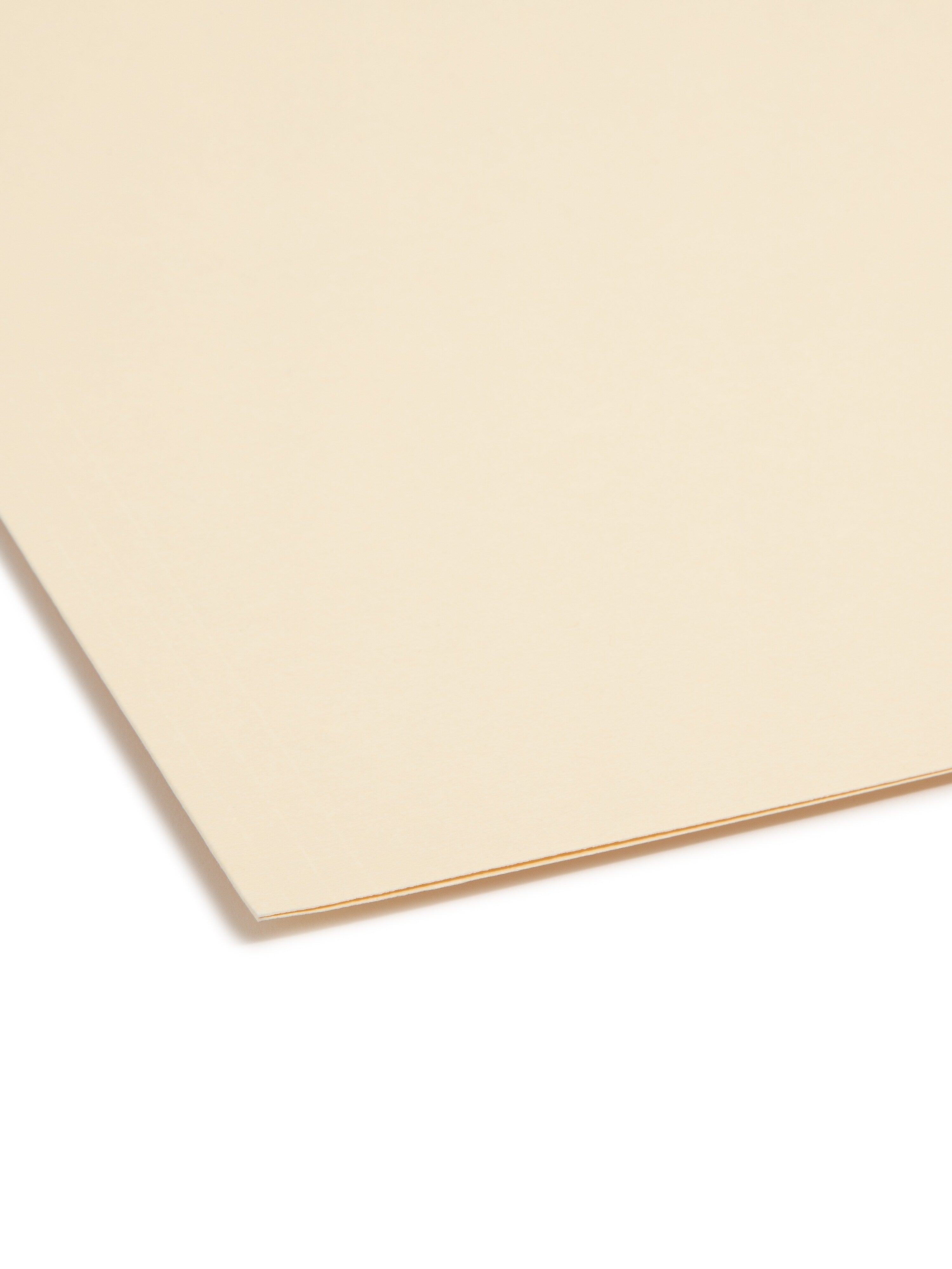 Smead 100% Recycled Classification Folders, Reinforced 1/3-Cut Tab, Letter Size, Manila, 50/Box