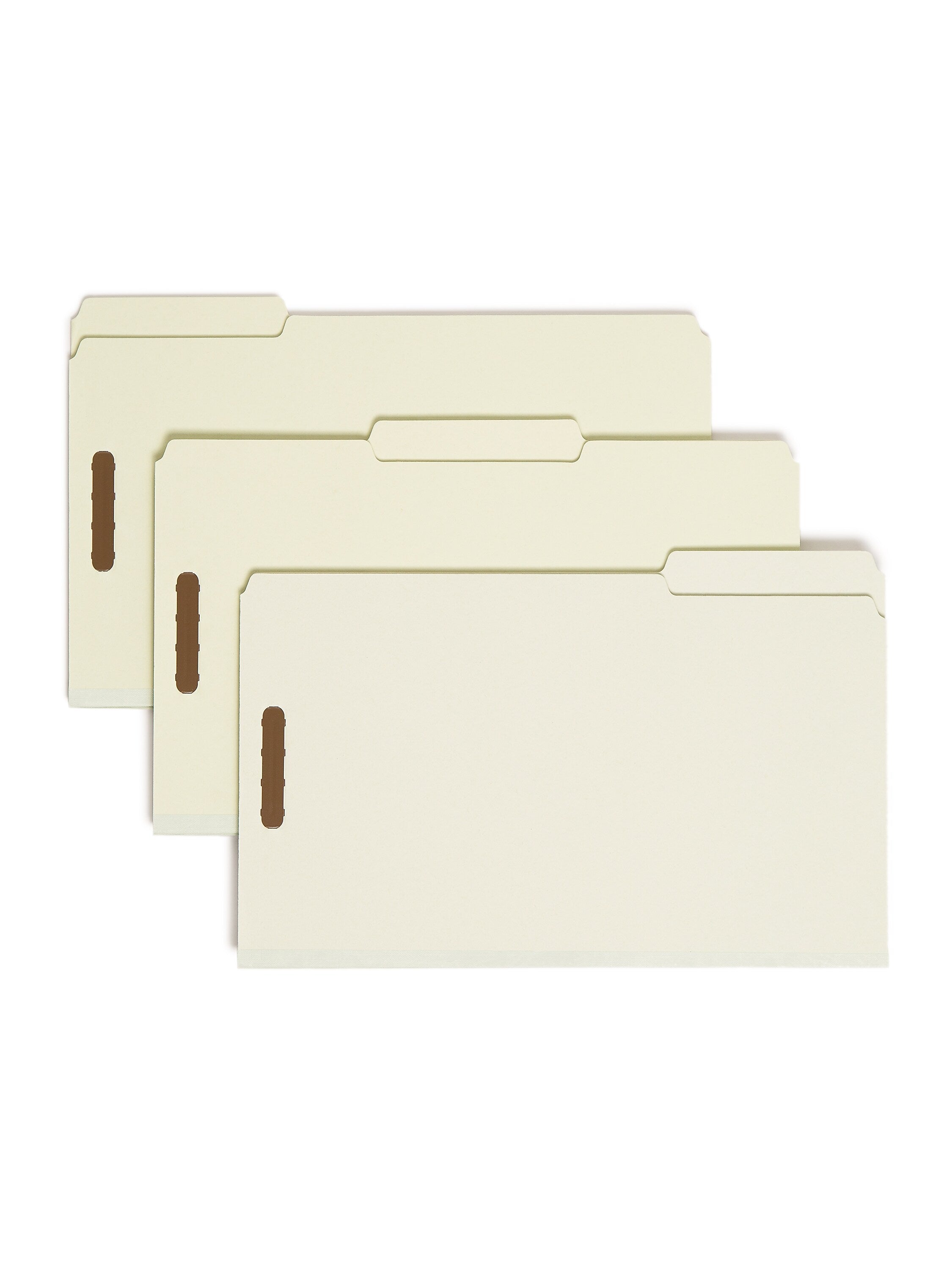 Smead 100% Recycled Heavy Duty Pressboard Classification Folder, 2