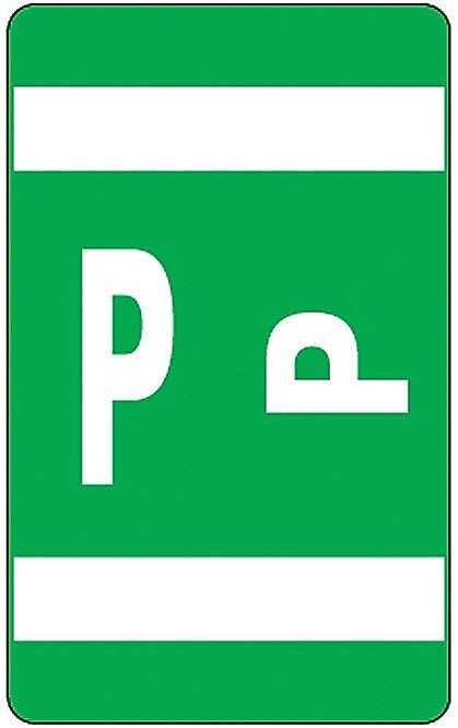 Smead® Alpha-Z Color-Coded Second Letter 