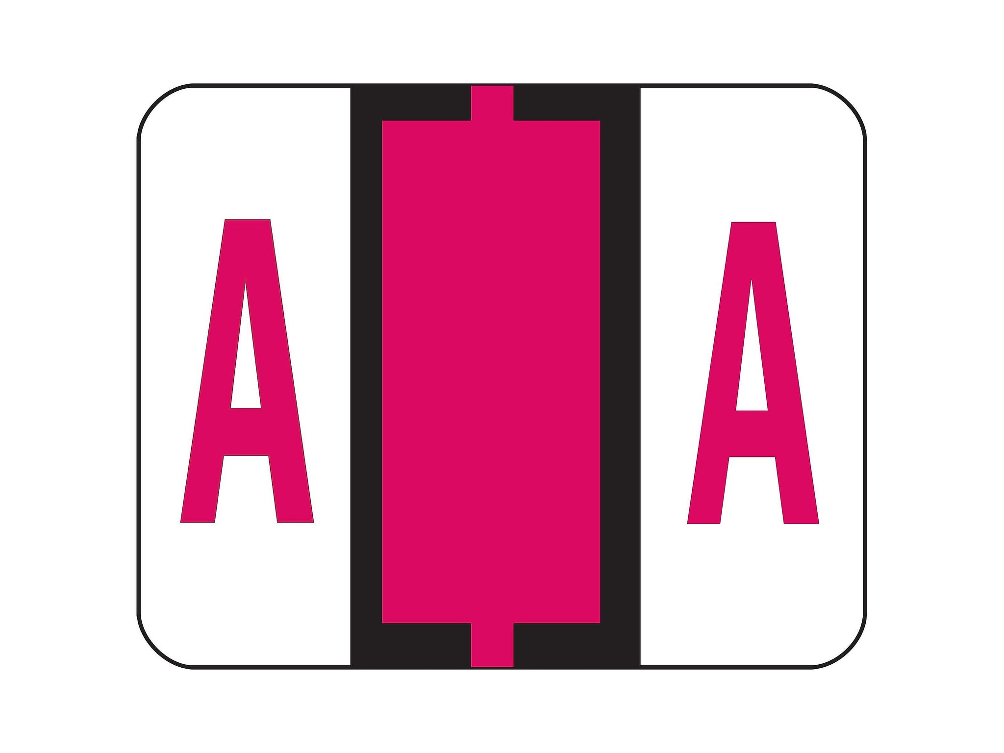 Smead BCCR Color Coded Alphabetic Labels, 1