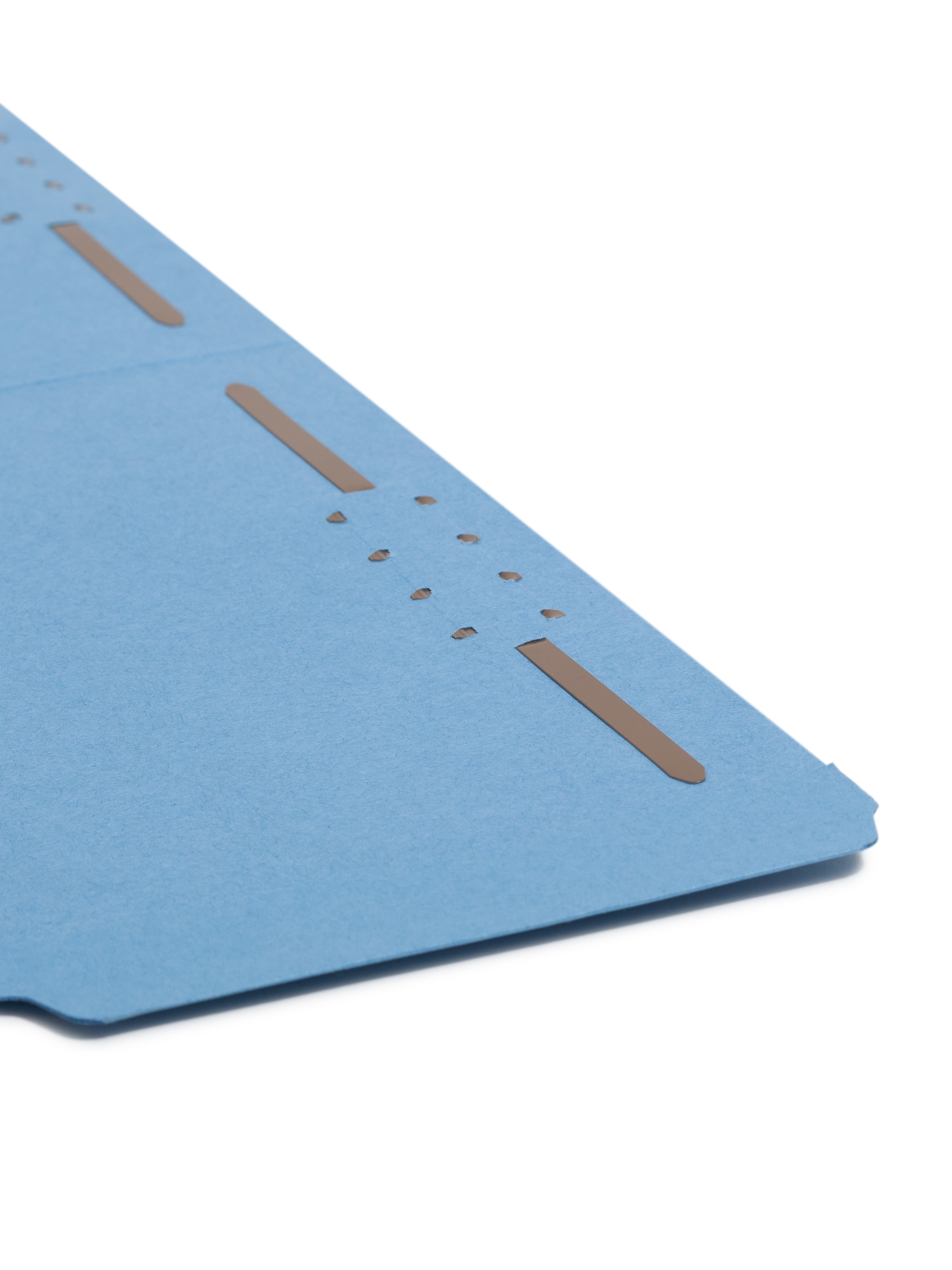Smead Card Stock Classification Folders, Reinforced 1/3-Cut Tab, Legal Size, Blue, 50/Box