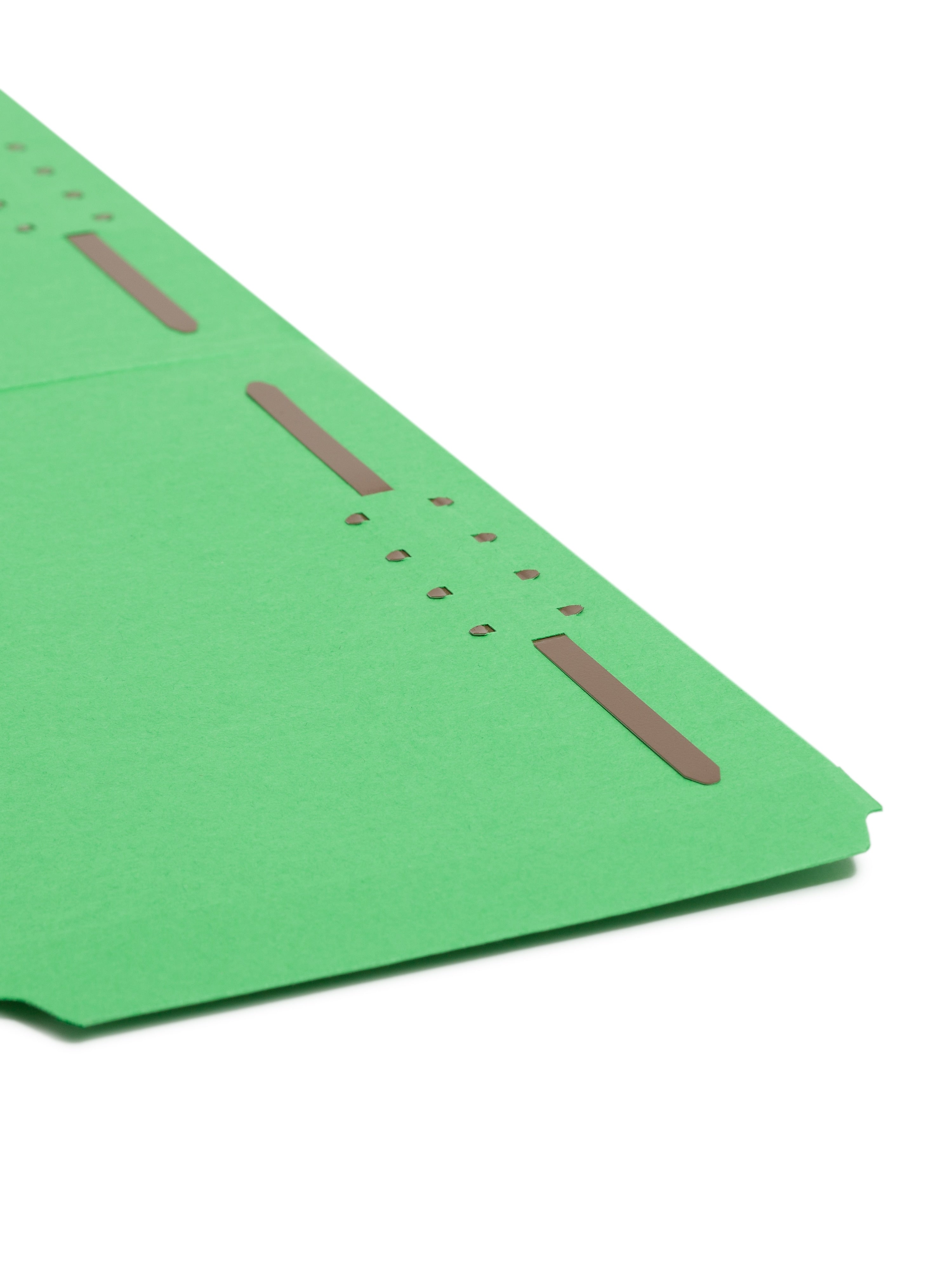Smead Card Stock Classification Folders, Reinforced 1/3-Cut Tab, Legal Size, Green, 50/Box