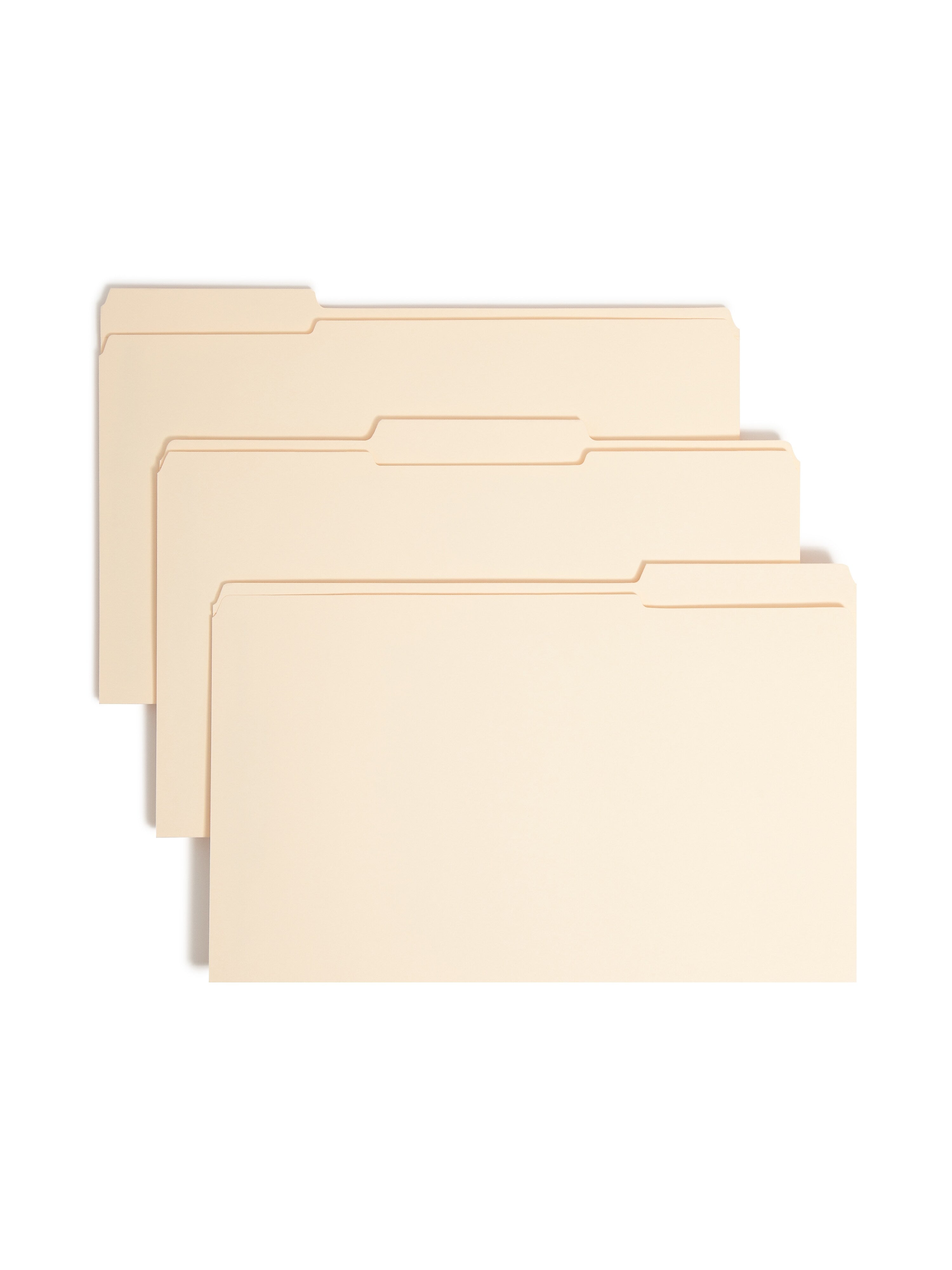 Smead Card Stock Classification Folders, Reinforced 1/3-Cut Tab, Legal Size, Manila, 50/Box
