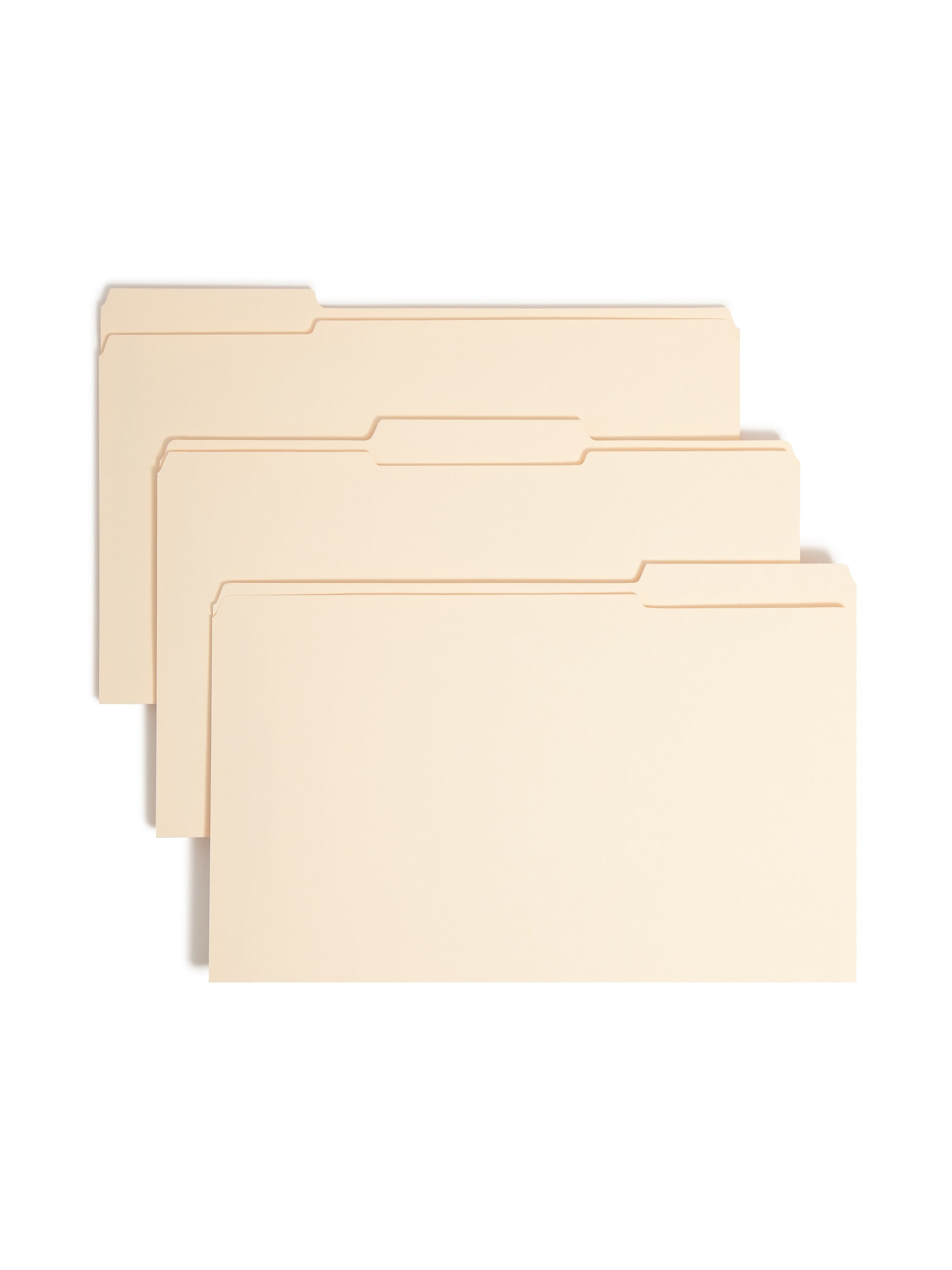 Smead Card Stock Classification Folders, Reinforced 1/3-Cut Tab, Legal Size, Manila, 50/Box