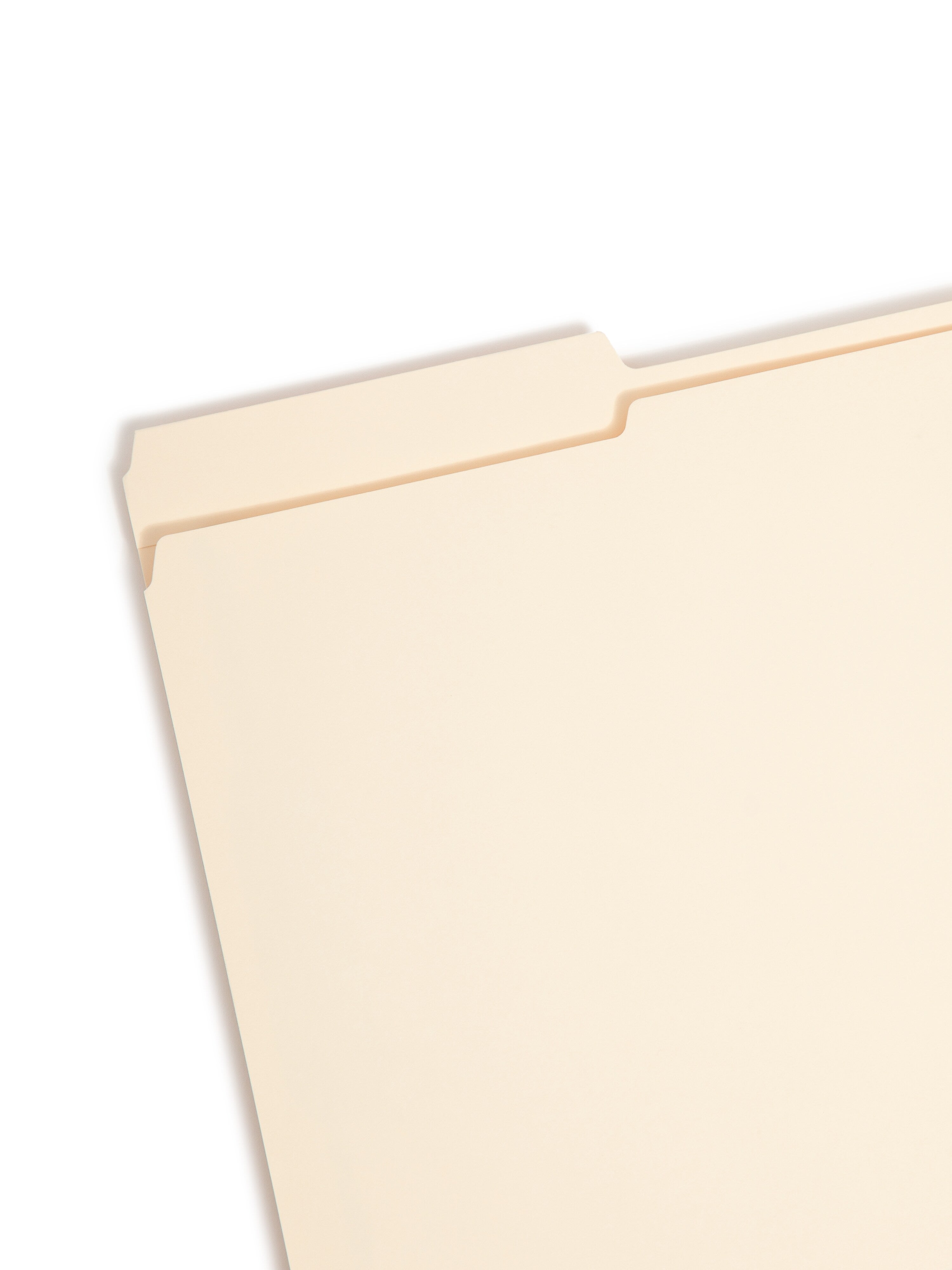 Smead Card Stock Classification Folders, Reinforced 1/3-Cut Tab, Legal Size, Manila, 50/Box