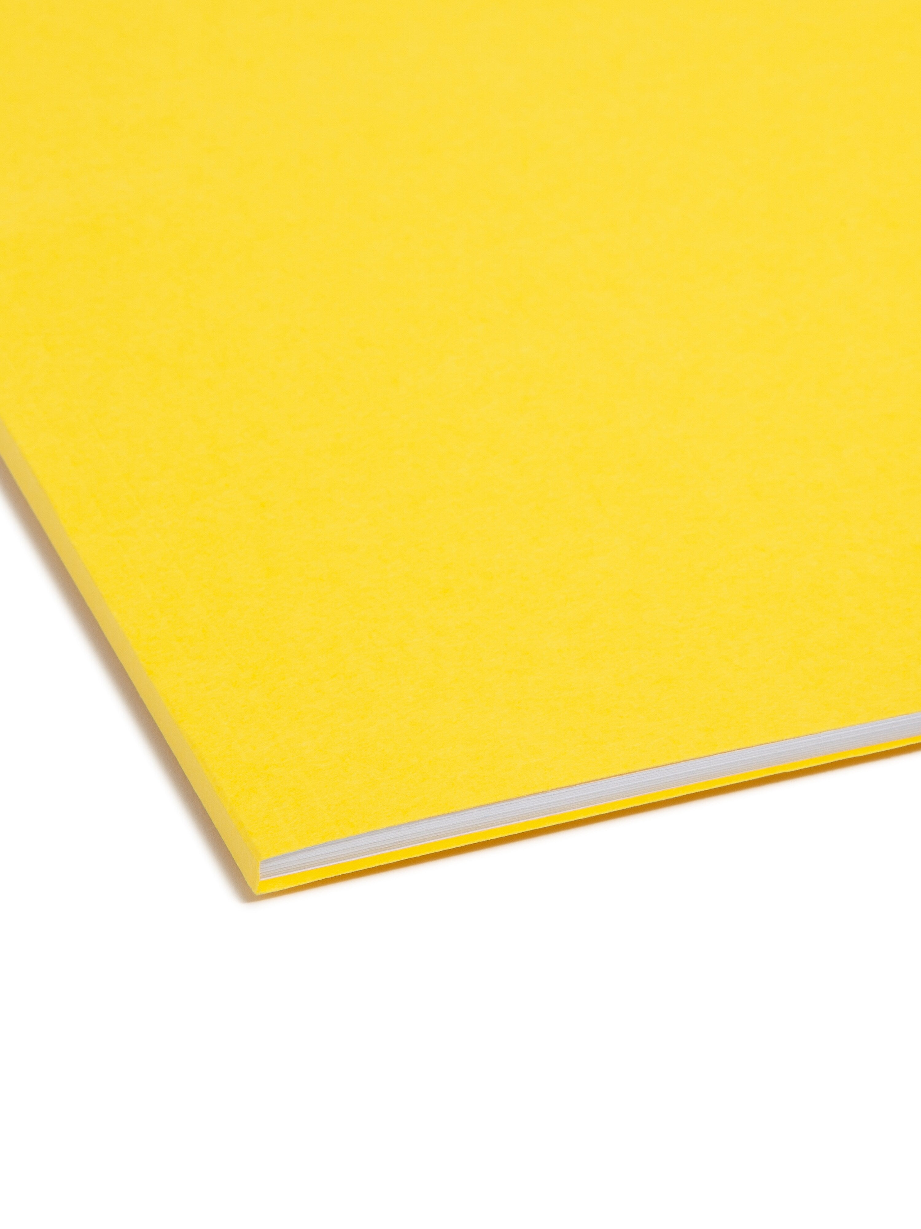 Smead Card Stock Classification Folders, Reinforced 1/3-Cut Tab, Legal Size, Yellow, 50/Box